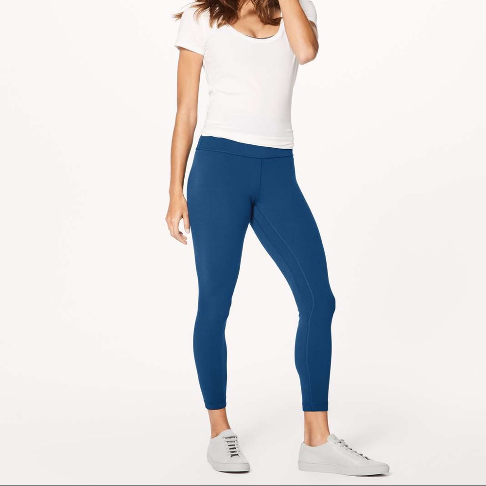 NWT Lululemon Align Pant II (25") Night Tide RARE